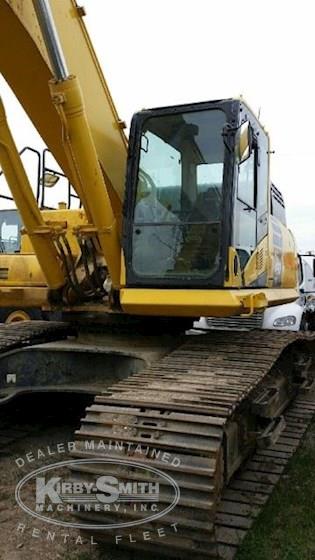 Front of Used Komatsu Excavator ready for sale